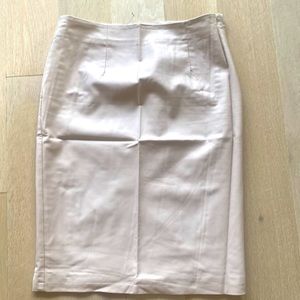 Blush Bagatelle leather pencil skirt size 8.